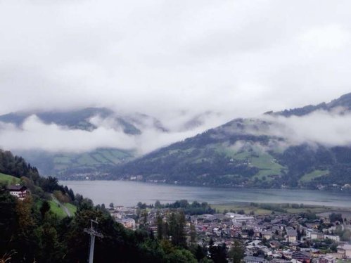 Zell am See fra Smittenhohe(halvvejs)