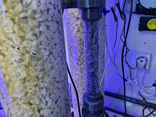 Co2 røret med Co2 bobler.