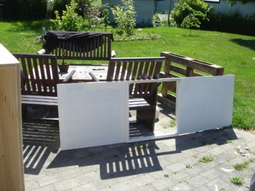 sidevæg beklædning
